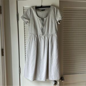 Striped Roolee Zip Front Dress